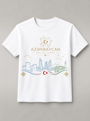 Unisex Beyaz Tişört...