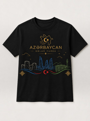 Unisex Siyah Tişört...