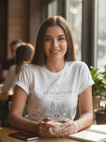 Unisex Beyaz Tişört