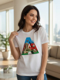 Unisex  Beyaz Tişört